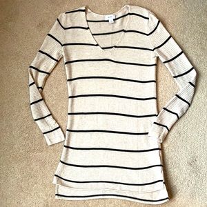 Beautiful cream & black tunic